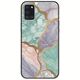 The Marble Collection - Pastel Samsung Galaxy A21s Black TPU (Μαύρη Σιλικόνη)