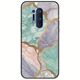 The Marble Collection - Pastel OnePlus 8 Pro Black TPU (Μαύρη Σιλικόνη)