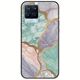 The Marble Collection - Pastel Realme 8 / 8 Pro Black TPU (Μαύρη Σιλικόνη)