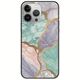 The Marble Collection - Pastel iPhone 13 Pro Max Black TPU (Μαύρη Σιλικόνη)