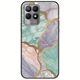 The Marble Collection - Pastel Realme 8i Black TPU (Μαύρη Σιλικόνη)
