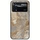 The Marble Collection - Natural Xiaomi Poco X4 Pro 5G Black TPU (Μαύρη Σιλικόνη)