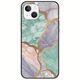 The Marble Collection - Pastel iPhone 14 Black TPU (Μαύρη Σιλικόνη)