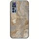 The Marble Collection - Natural TCL 30 / 30 5G / 30+ Black TPU (Μαύρη Σιλικόνη)
