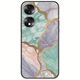 The Marble Collection - Pastel Honor 70 5G Black TPU (Μαύρη Σιλικόνη)