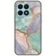The Marble Collection - Pastel Honor X8a Black TPU (Μαύρη Σιλικόνη)
