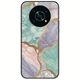 The Marble Collection - Pastel Honor Magic 4 Lite 5G Black TPU (Μαύρη Σιλικόνη)