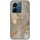 The Marble Collection - Natural Xiaomi Poco C65 Black TPU (Μαύρη Σιλικόνη)