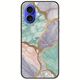The Marble Collection - Pastel iPhone 16 Black TPU (Μαύρη Σιλικόνη)
