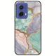 The Marble Collection - Pastel Motorola Moto G85 5G Black TPU (Μαύρη Σιλικόνη)
