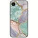 The Marble Collection - Pastel iPhone 16e Black TPU (Μαύρη Σιλικόνη)