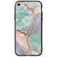 The Marble Collection - Pastel iPhone 6/6s Groove TPU (Tempered Glass και TPU)