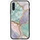 The Marble Collection - Pastel Huawei P30 Groove TPU (Tempered Glass και TPU)
