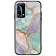 The Marble Collection - Pastel Huawei P40 Groove TPU (Tempered Glass και TPU)
