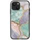 The Marble Collection - Pastel iPhone 13 mini Groove TPU (Tempered Glass και TPU)