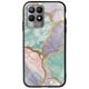 The Marble Collection - Pastel Realme 8i Groove TPU (Tempered Glass και TPU)