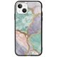 The Marble Collection - Pastel iPhone 14 Groove TPU (Tempered Glass και TPU)