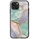 The Marble Collection - Pastel iPhone 14 Plus Groove TPU (Tempered Glass και TPU)