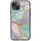The Marble Collection - Pastel iPhone 15 Plus Groove TPU (Tempered Glass και TPU)