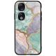 The Marble Collection - Pastel Honor 90 5G Groove TPU (Tempered Glass και TPU)