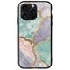 The Marble Collection - Pastel iPhone 16 Pro Max Groove TPU (Tempered Glass και TPU)