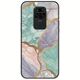 The Marble Collection - Pastel Xiaomi Redmi Note 9 Black TPU (Μαύρη Σιλικόνη)