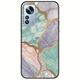 The Marble Collection - Pastel Xiaomi 12 Pro Black TPU (Μαύρη Σιλικόνη)