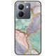 The Marble Collection - Pastel Vivo Y36 4G / 5G Black TPU (Μαύρη Σιλικόνη)