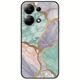 The Marble Collection - Pastel Xiaomi Redmi Note 13 4G Black TPU (Μαύρη Σιλικόνη)