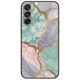 The Marble Collection - Pastel Samsung Galaxy M55 5G Black TPU (Μαύρη Σιλικόνη)