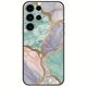 The Marble Collection - Pastel Samsung Galaxy S25 Ultra 5G Black TPU (Μαύρη Σιλικόνη)