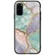 The Marble Collection - Pastel Samsung Galaxy S20 Plus Groove TPU (Tempered Glass και TPU)