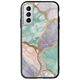 The Marble Collection - Pastel Samsung Galaxy S21 Plus Groove TPU (Tempered Glass και TPU)