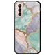 The Marble Collection - Pastel Samsung Galaxy S22 Groove TPU (Tempered Glass και TPU)