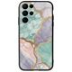 The Marble Collection - Pastel Samsung Galaxy S22 Ultra Groove TPU (Tempered Glass και TPU)