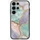The Marble Collection - Pastel Samsung Galaxy S24 Ultra 5G Groove TPU (Tempered Glass και TPU)