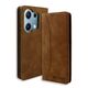 Θήκη Bodycell PU Leather Book Xiaomi Redmi Note 14s Καφέ