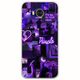 Aesthetic Purple Huawei Y6 2017 Flexible TPU (Διάφανη Σιλικόνη)