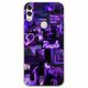 Aesthetic Purple Huawei Honor 10 Lite Flexible TPU (Διάφανη Σιλικόνη)