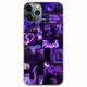Aesthetic Purple iPhone 11 Pro Flexible TPU (Διάφανη Σιλικόνη)