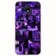 Aesthetic Purple Xiaomi Redmi 8A Flexible TPU (Διάφανη Σιλικόνη)
