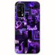 Aesthetic Purple Realme 7 Pro Flexible TPU (Διάφανη Σιλικόνη)