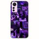 Aesthetic Purple Xiaomi 12 Lite 5G Flexible TPU (Διάφανη Σιλικόνη)
