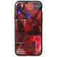 Aesthetic Red Xiaomi Redmi Note 7 Groove TPU (Tempered Glass και TPU)