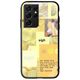 Aesthetic Yellow Samsung Galaxy S21 Ultra Groove TPU (Tempered Glass και TPU)