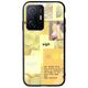 Aesthetic Yellow Xiaomi 11T / 11T Pro Groove TPU (Tempered Glass και TPU)
