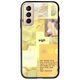 Aesthetic Yellow Samsung Galaxy S21 FE 5G Groove TPU (Tempered Glass και TPU)