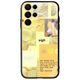 Aesthetic Yellow Samsung Galaxy S22 Ultra Groove TPU (Tempered Glass και TPU)