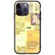 Aesthetic Yellow iPhone 15 Pro Groove TPU (Tempered Glass και TPU)